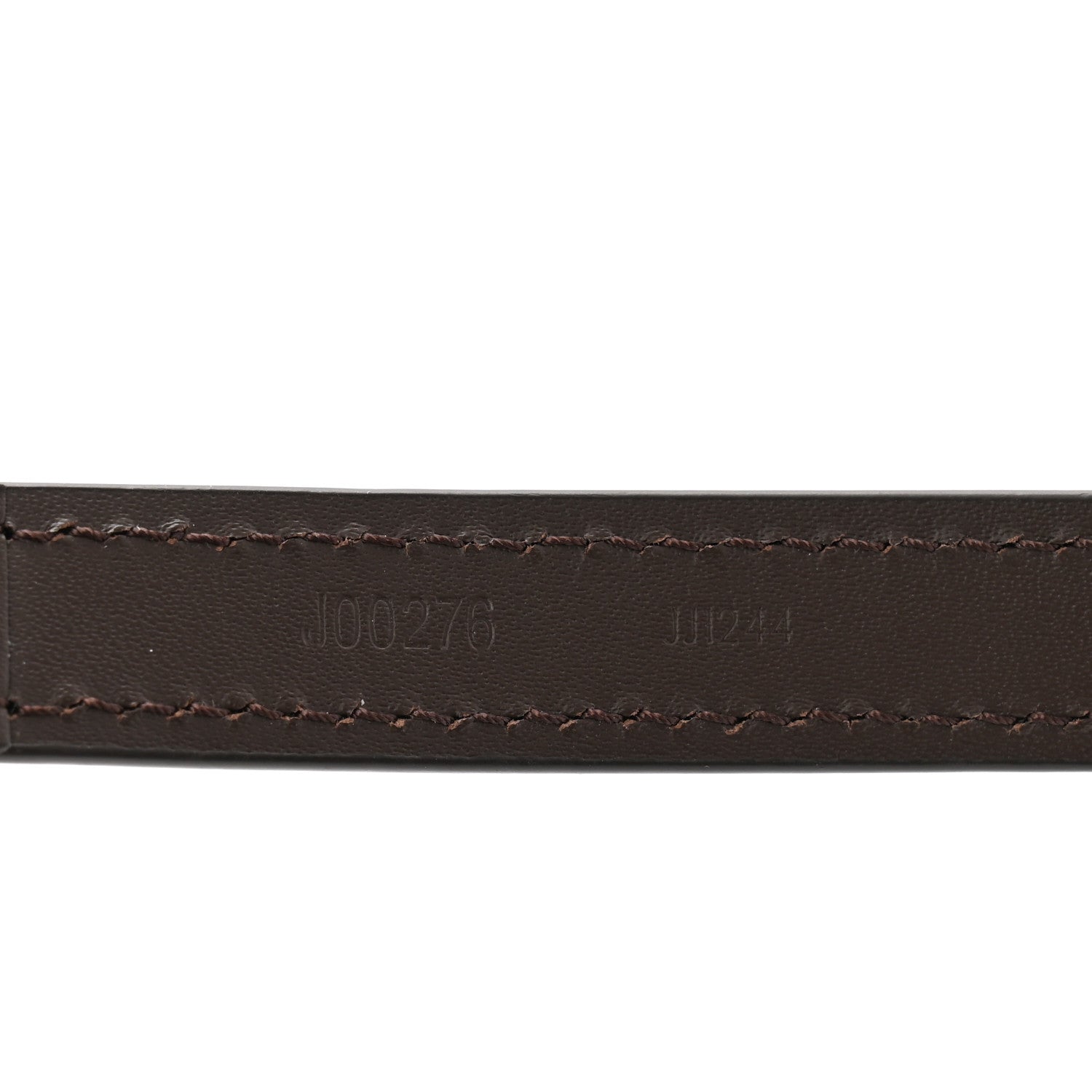Louis Vuitton Calfskin Adjustable Speedy Bandouliere Shoulder Strap Brown 3 of 4