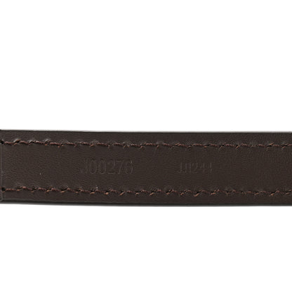 Louis Vuitton Calfskin Adjustable Speedy Bandouliere Shoulder Strap Brown 3 of 4