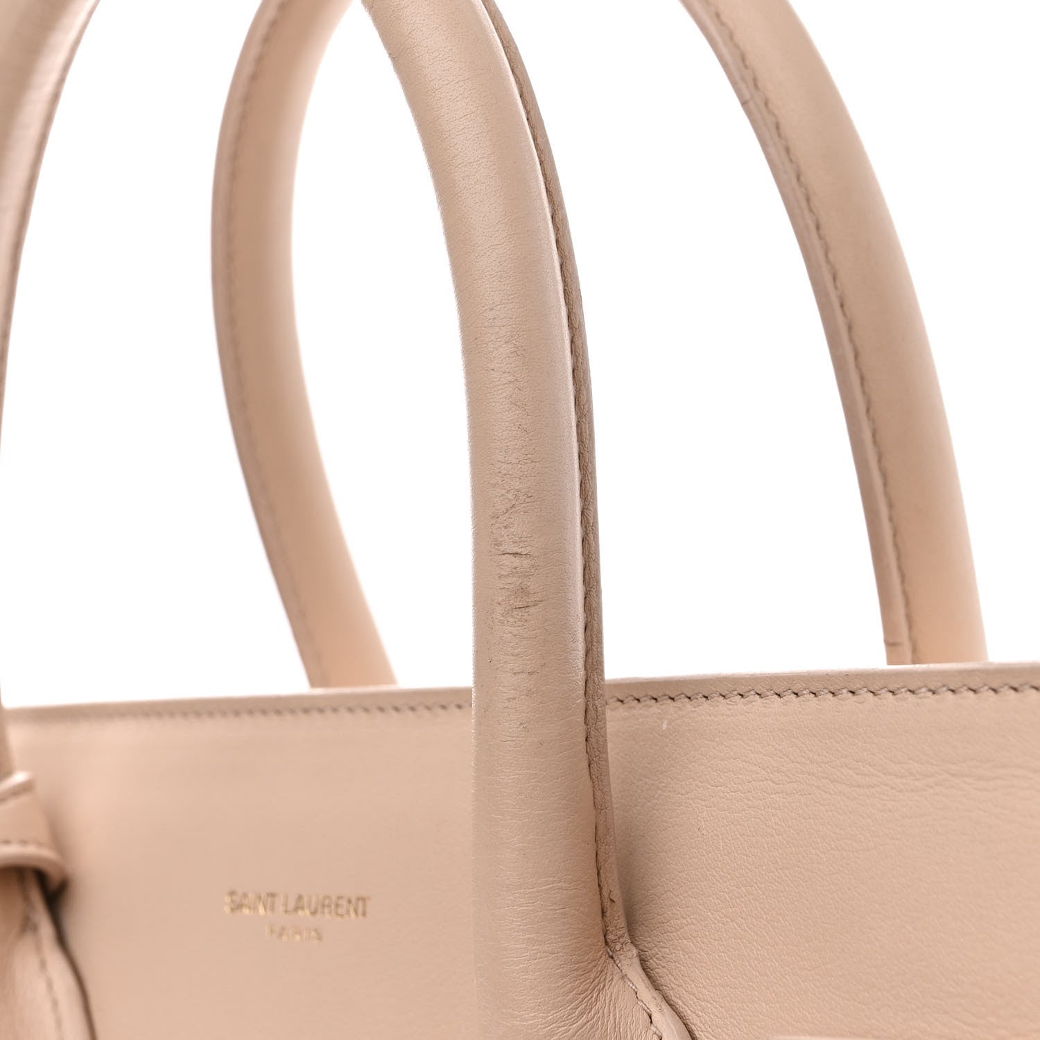 Saint Laurent Calfskin Small Sac De Jour Nude Powder 20 of 22