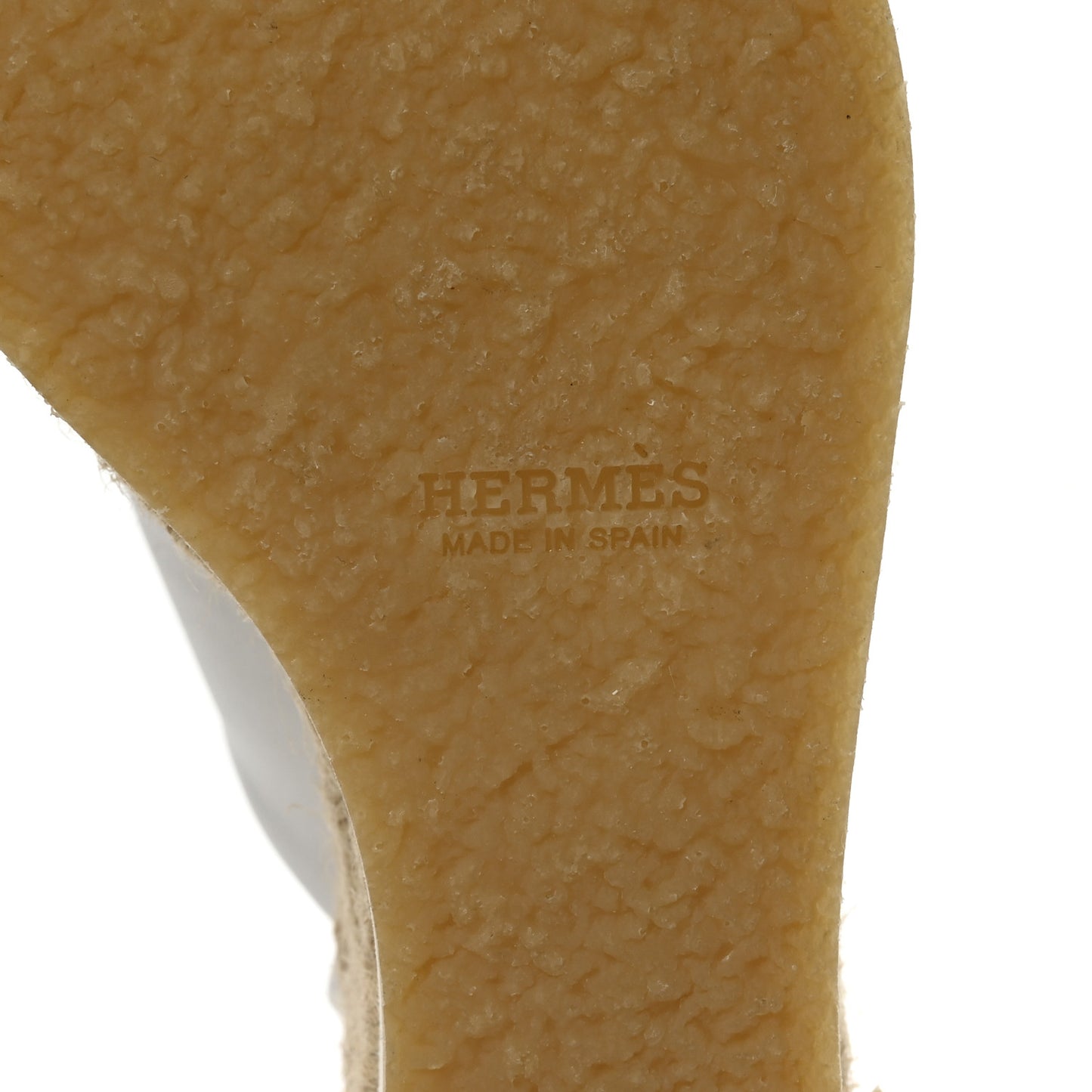Goatskin Elise Espadrille Wedge Sandals 36 White