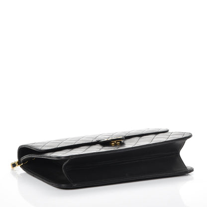 Chanel Lambskin Quilted Medium Single Flap Black 4 of 11