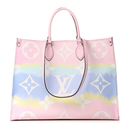 Louis Vuitton Monogram Escale Onthego GM Pastel 1 of 16