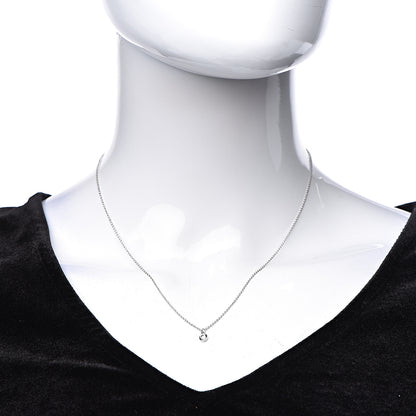 Tiffany Platinum Diamond .16ct Elsa Peretti Diamonds By the Yard Lariat Necklace 2 of 7