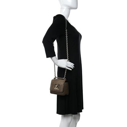 Louis Vuitton Lizard Twist Shoulder Bag Mini Gold 2 of 10
