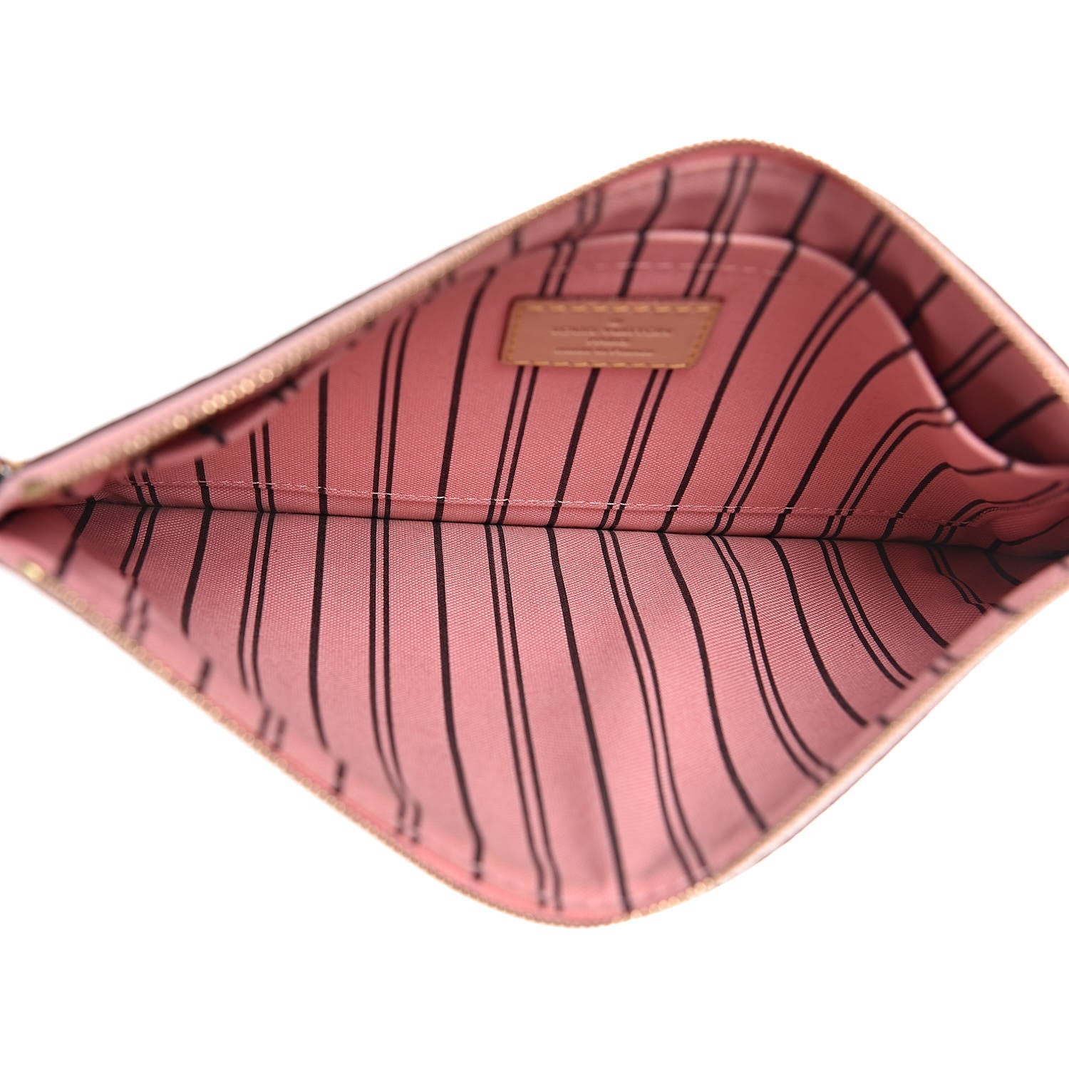 Louis Vuitton Monogram Neverfull MM GM Pochette Sugar Pink 5 of 7