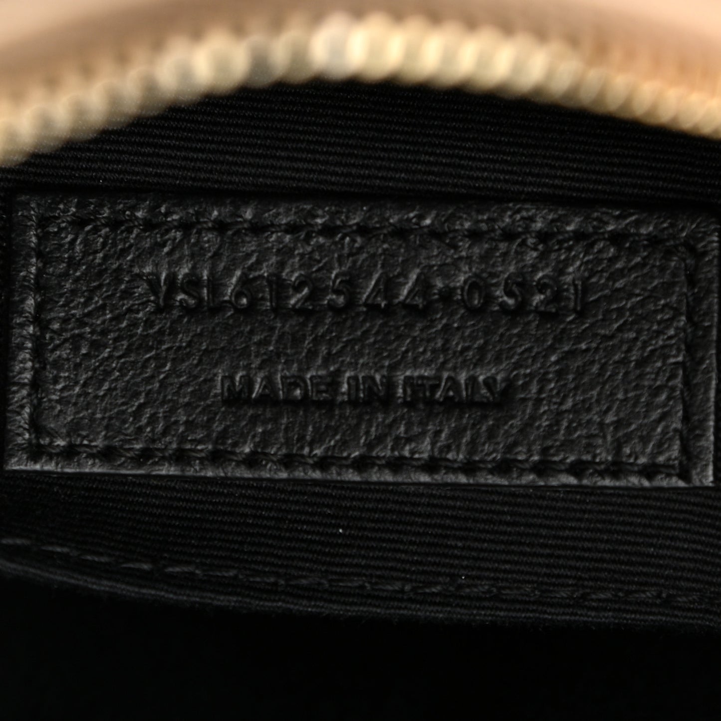 Calfskin Matelasse Monogram Lou Camera Bag Dark Beige