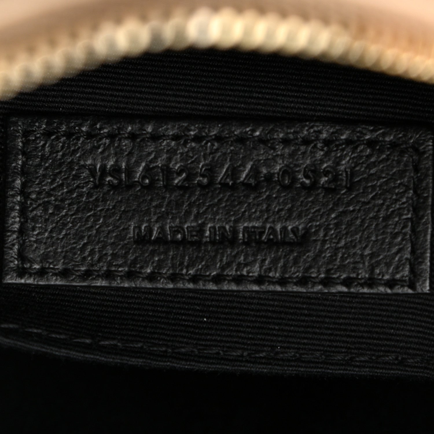 Saint Laurent Calfskin Matelasse Monogram Lou Camera Bag Dark Beige 7 of 11