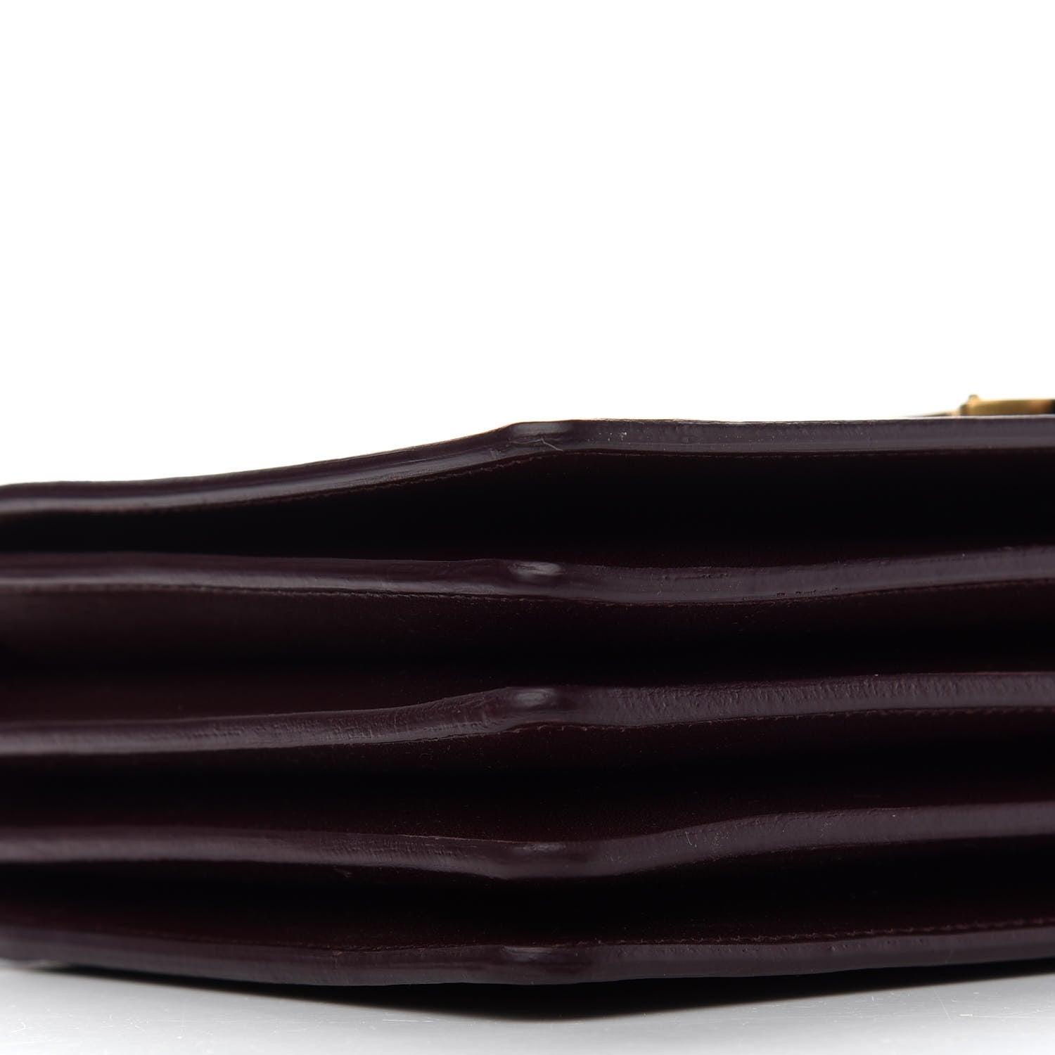 Saint Laurent Calfskin Monogram Small Dylan Shoulder Bag Burgundy 8 of 9