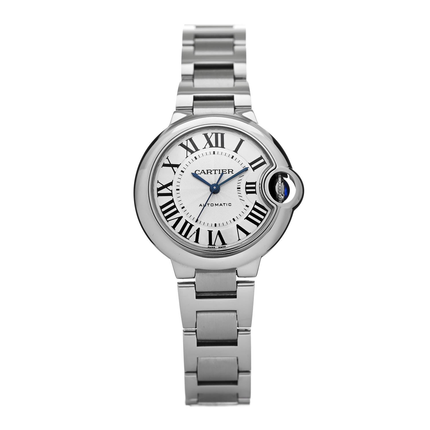 Cartier Stainless Steel 33mm Ballon Bleu De Cartier Automatic Watch 1 of 5