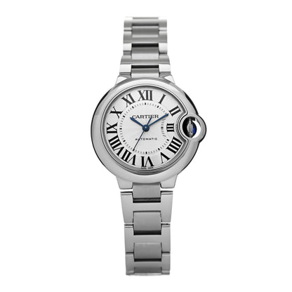 Cartier Stainless Steel 33mm Ballon Bleu De Cartier Automatic Watch 1 of 5