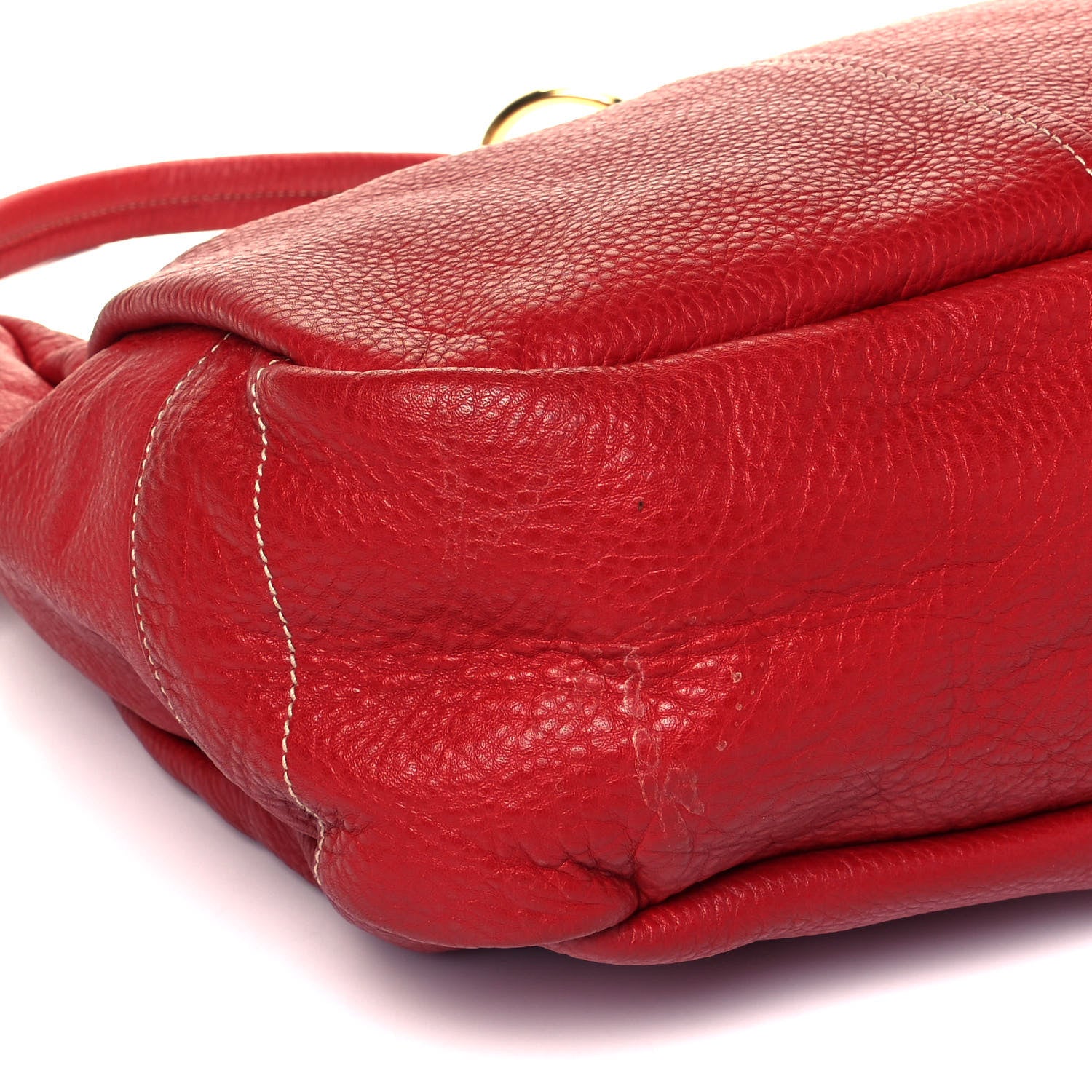 Prada Vitello Daino Hobo Fuoco 7 of 8