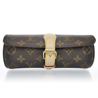 Louis Vuitton Monogram 3 Watch Travel Case 1 of 8