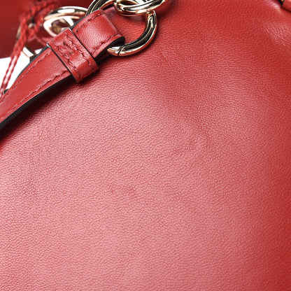 Valentino Garavani Nappa Quilted Mini Rockstud Spike Backpack Rosso Valentino 7 of 9