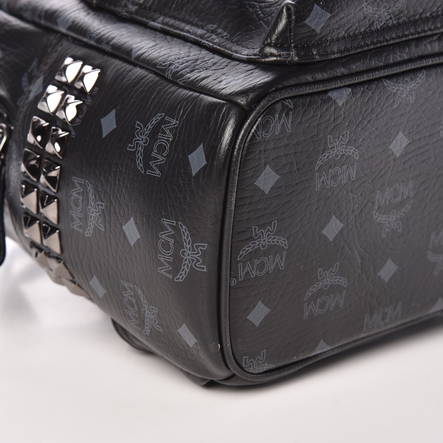 Visetos Small Side Stud Stark Backpack Black