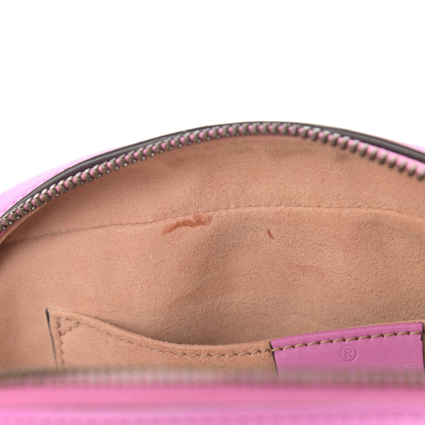 Calfskin Matelasse Small GG Marmont Chain Shoulder Bag Candy Mousse