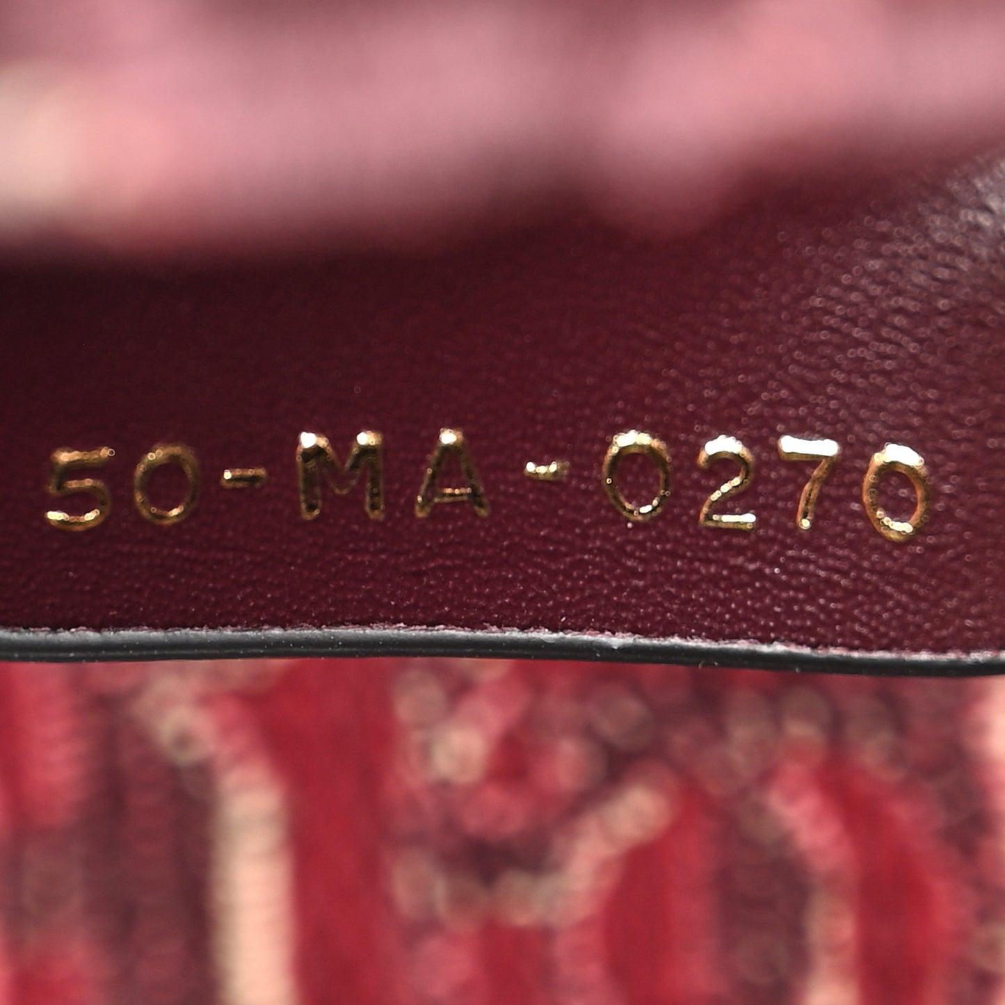Velvet Oblique Saddle Bag Burgundy