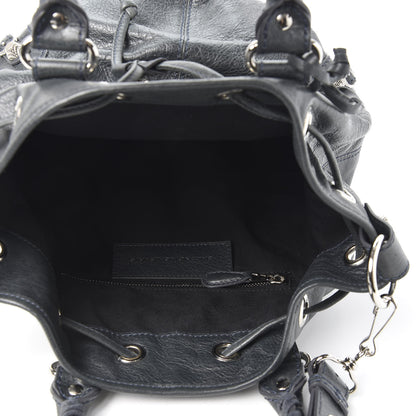 Balenciaga Agneau Giant 12 Silver Hardware Mini Pompon Anthracite 4 of 9