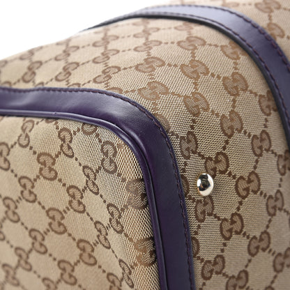 Gucci Monogram Medium Joy Boston Purple 9 of 12