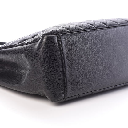Chanel Caviar Quilted Grand Shopping Tote GST Black 8 of 9