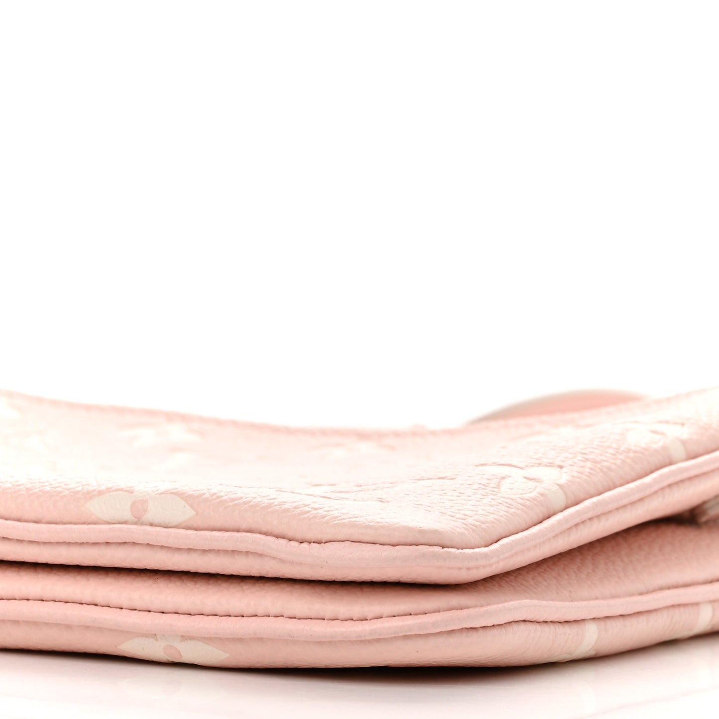 Empreinte Monogram Double Zip Pochette Rose