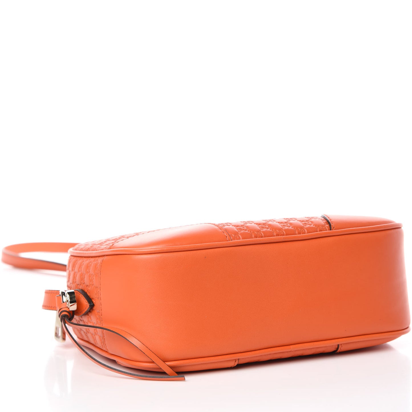 Soft Microguccissima Mini Bree Messenger Bag Sun Orange