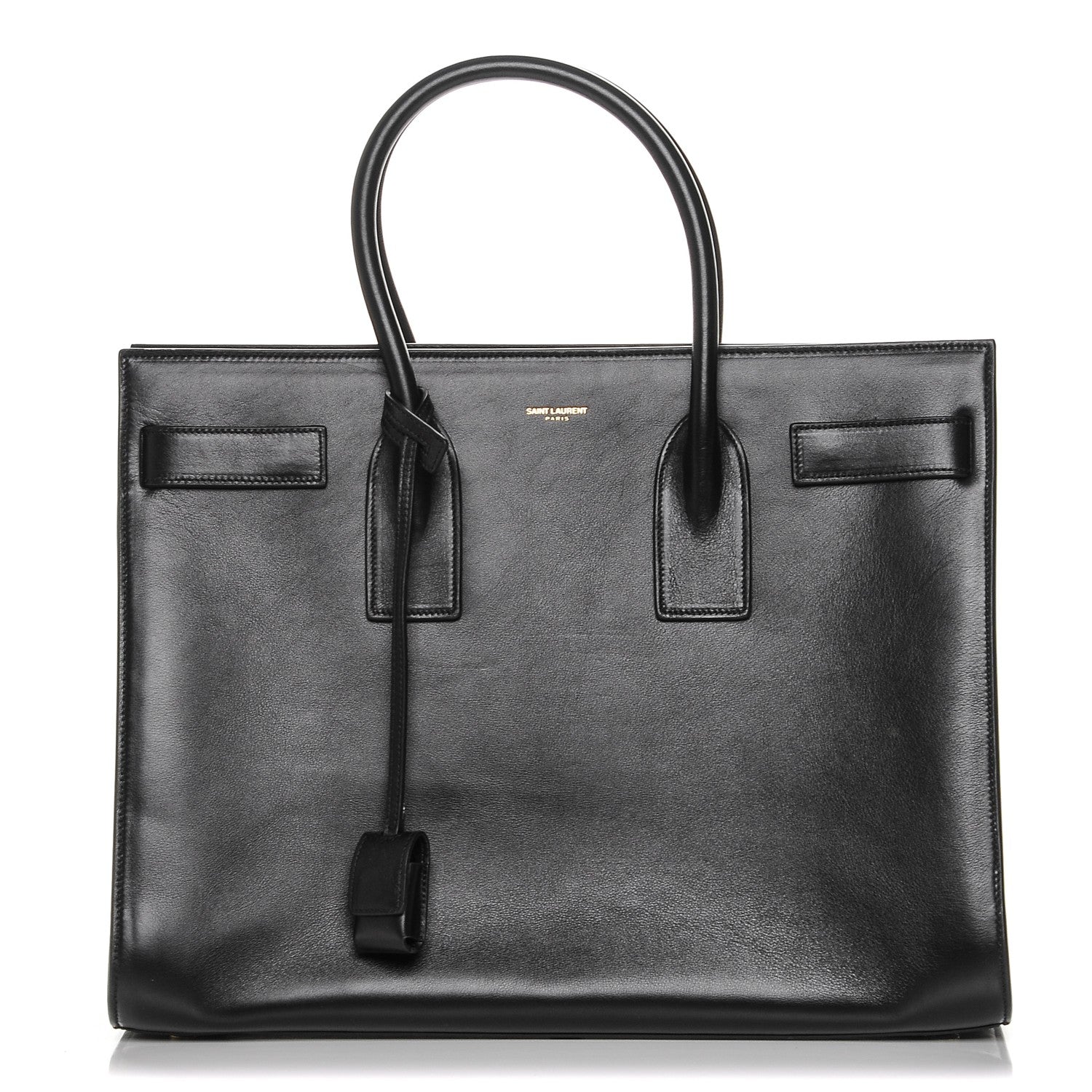 Saint Laurent Calfskin Large Sac De Jour Carryall Black 1 of 6