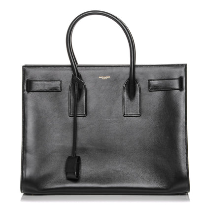 Saint Laurent Calfskin Large Sac De Jour Carryall Black 1 of 6
