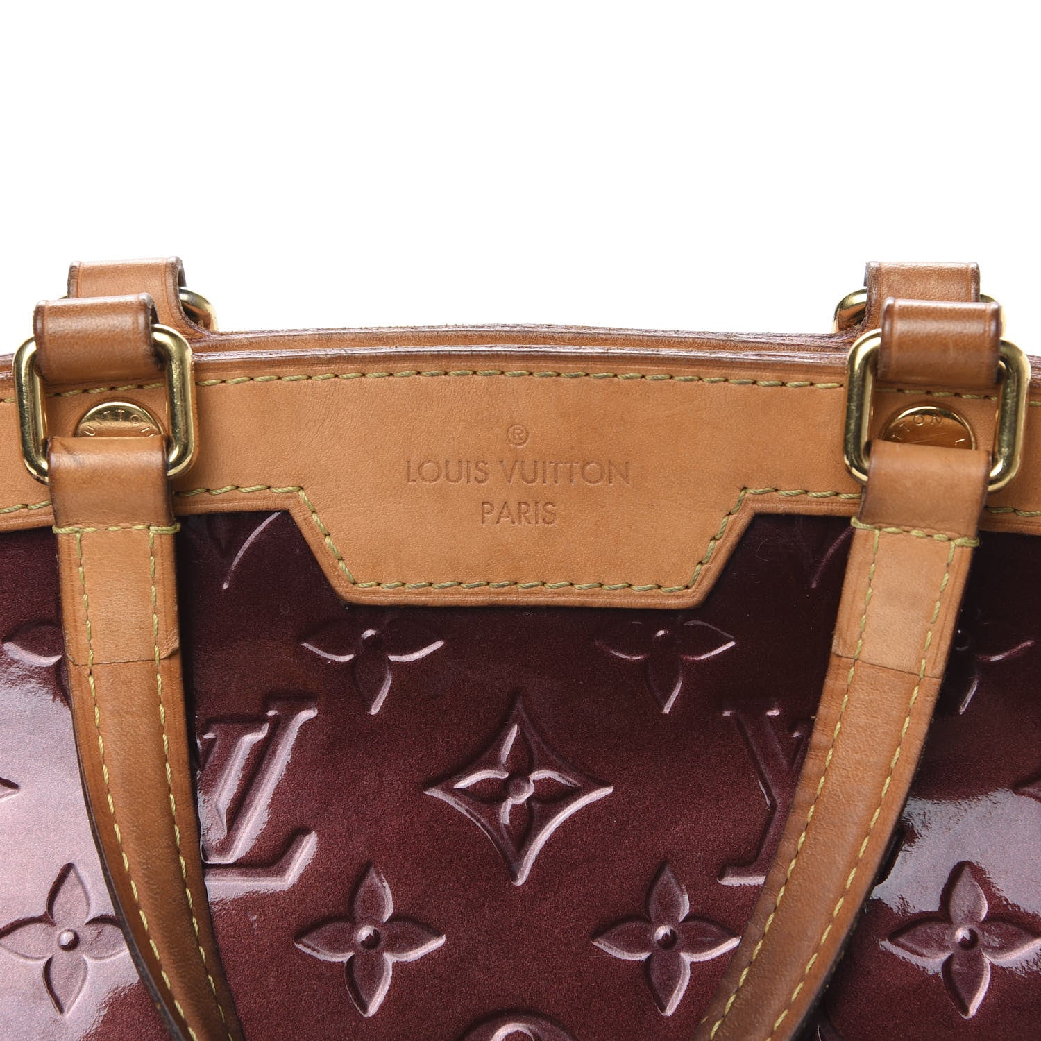 Louis Vuitton Vernis Brea MM Rouge Fauviste 7 of 14