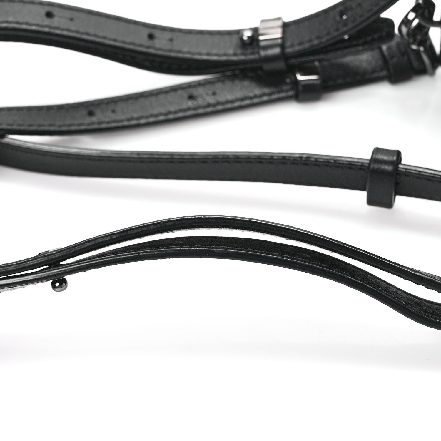 MCM Visetos Side Stud X-Mini Stark Bebe Boo Backpack Black 13 of 13