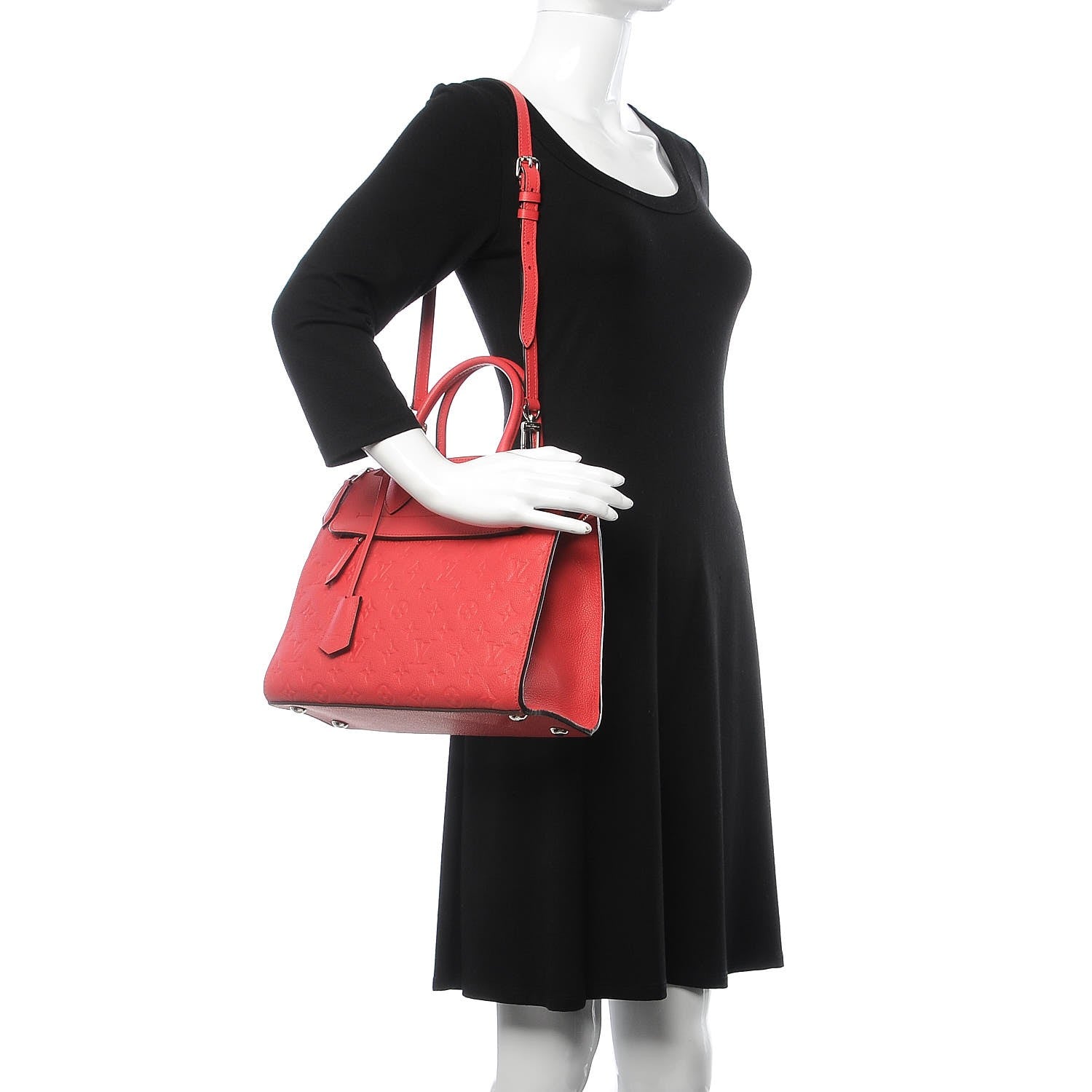 Louis Vuitton Empreinte Pont Neuf MM Poppy 3 of 9