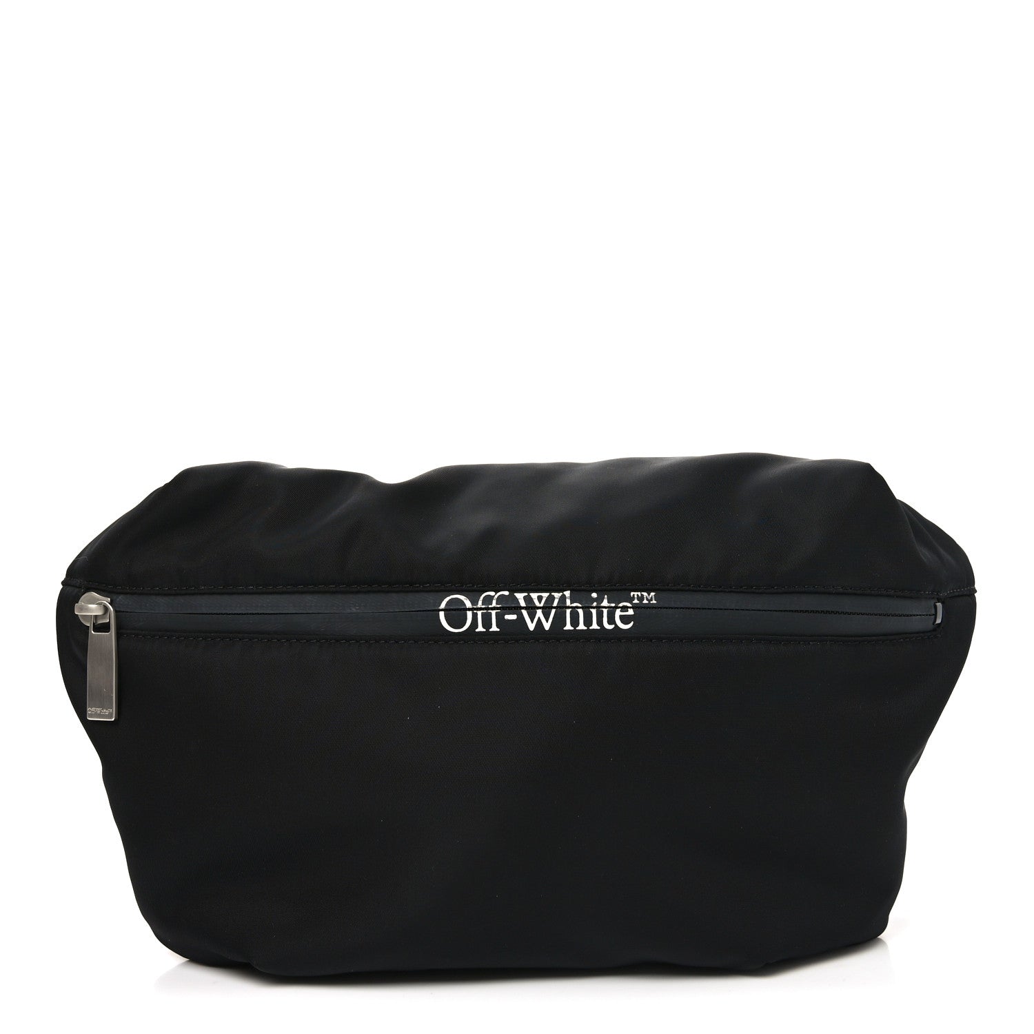 Off-White Nylon Logo Print Belt Bag Black 1 of 9