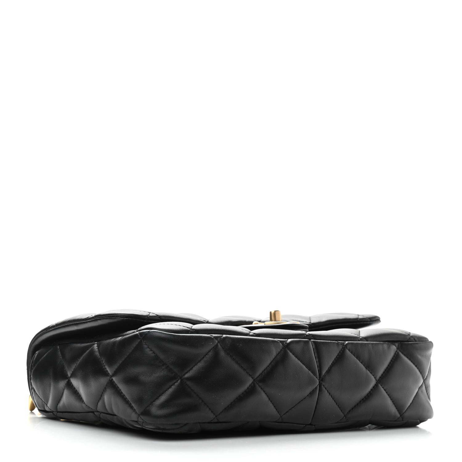 Chanel Lambskin Quilted Large CC Funky Town Flap Black 4 of 11