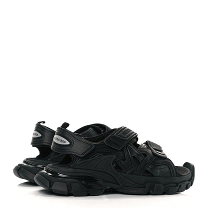 Balenciaga Neoprene Rubber Womens Track Sandals 37 Black 4 of 8