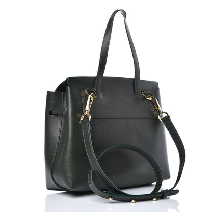 Mansur Gavriel Saffiano Mini Lady Bag Moss 3 of 10