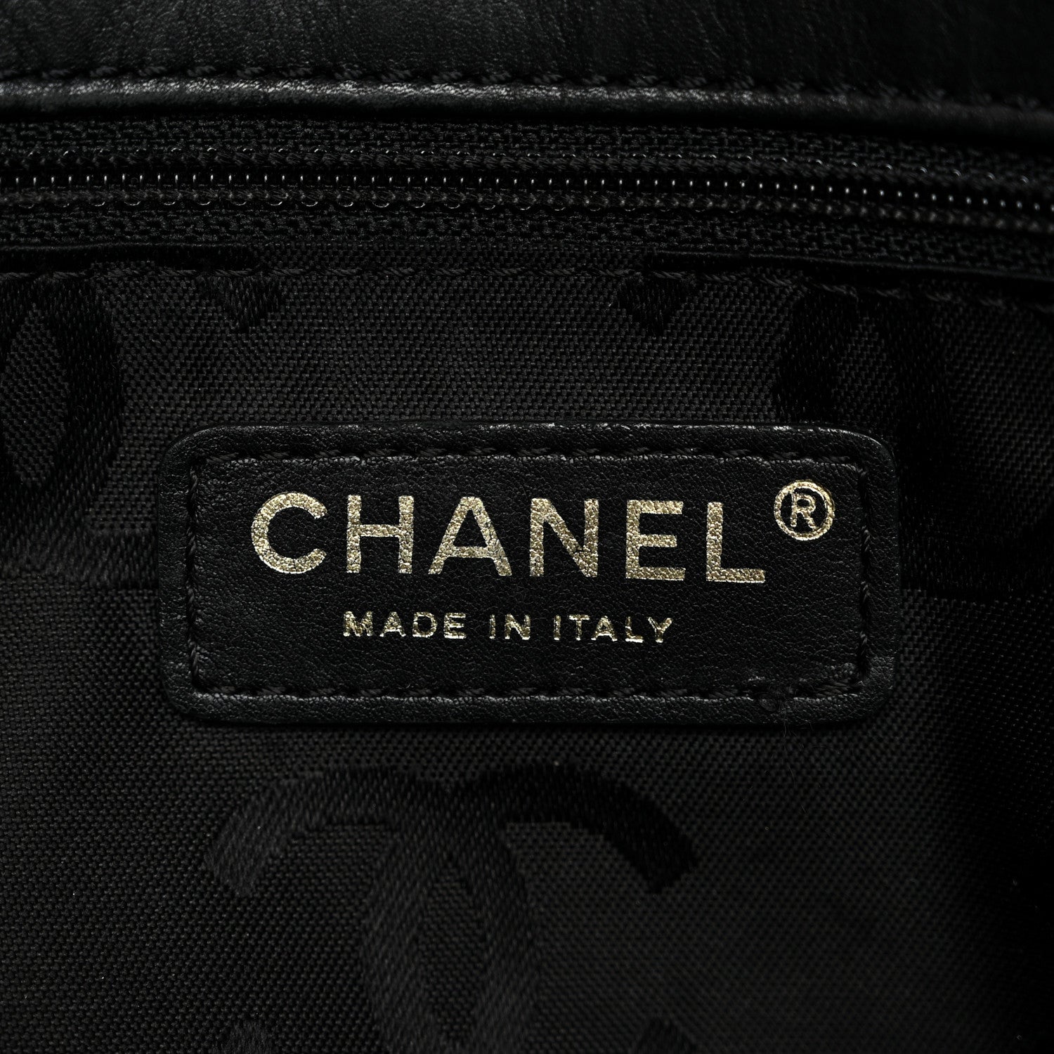 Chanel Calfskin Contrast Stitch Surpique Tote Black 6 of 14