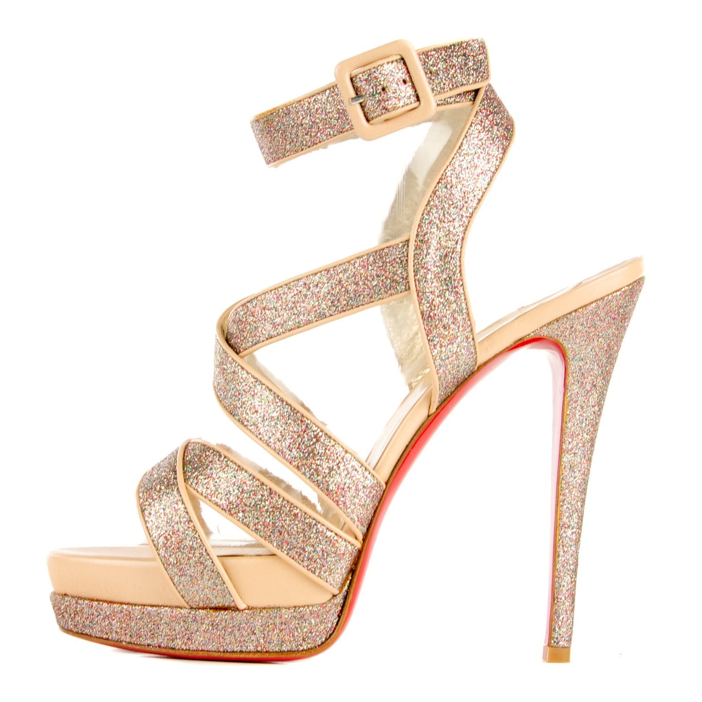 Glitter Staratata Platform Sandal 39 Multicolor