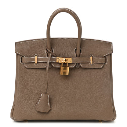 Hermes Togo Birkin 25 Etoupe 1 of 13