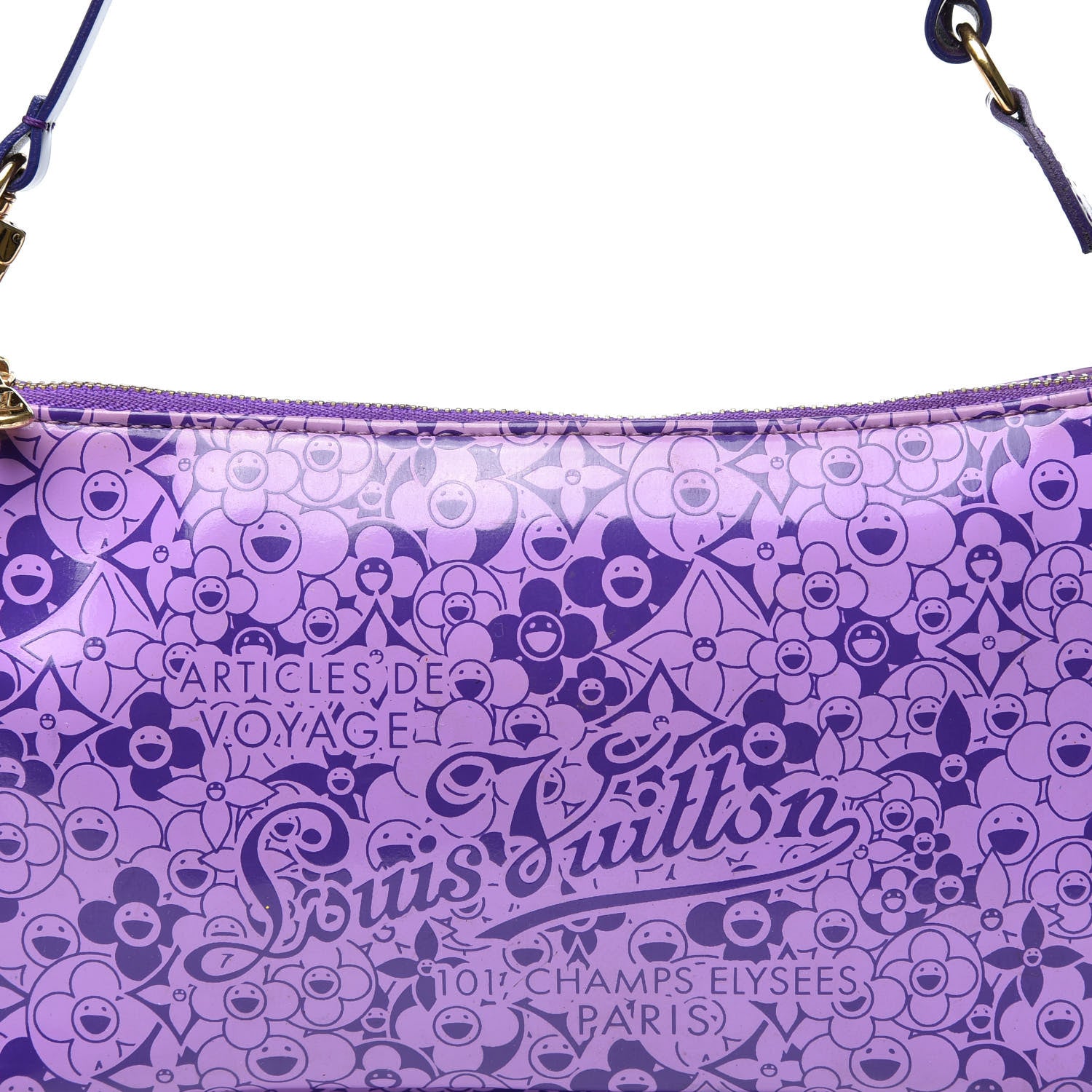 Louis Vuitton Cosmic Blossom Pochette Accessories Violet 10 of 10