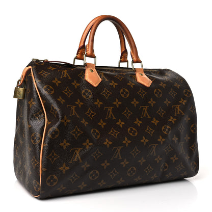 Louis Vuitton Monogram Speedy 35 3 of 9