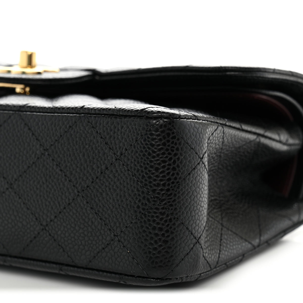 Chanel Caviar Quilted Small Double Flap Black 10 of 11