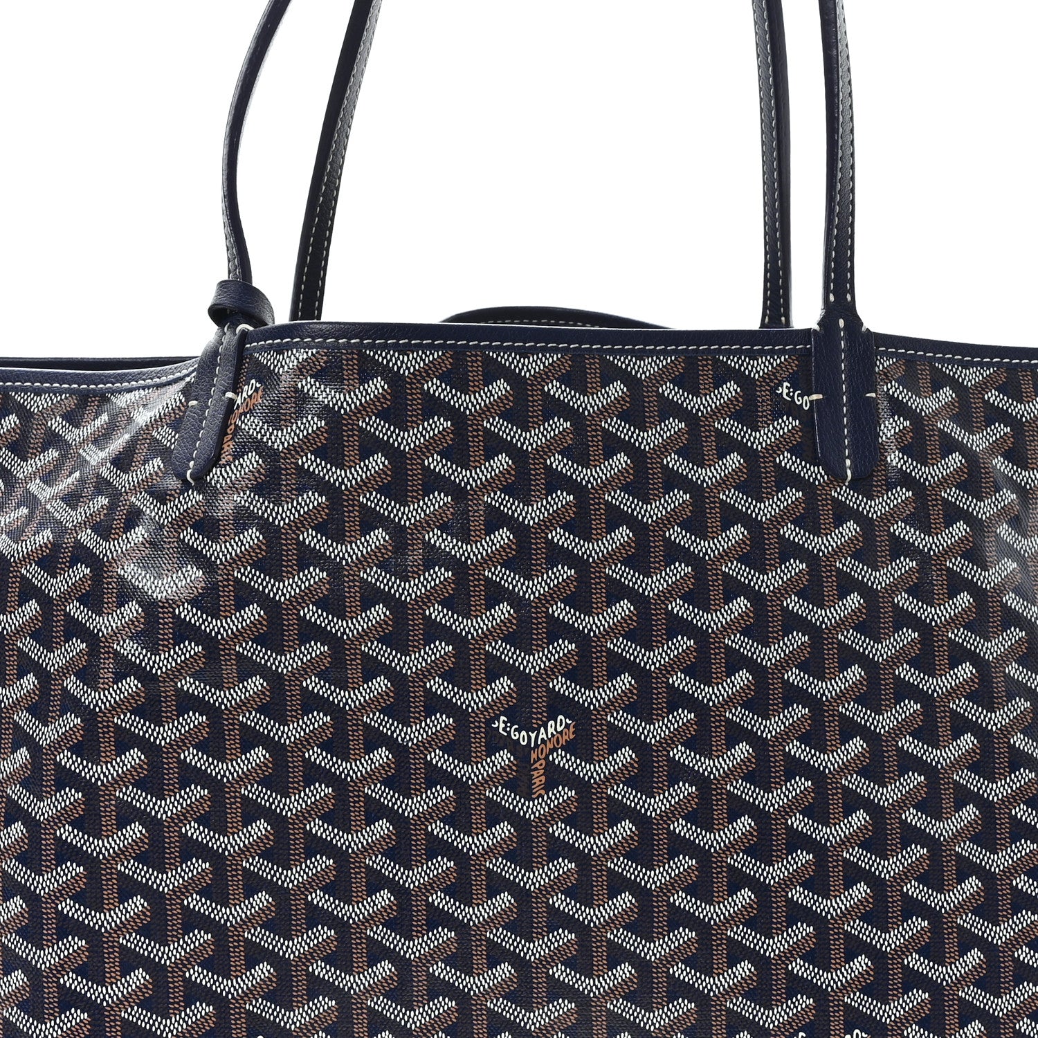 Goyard Goyardine Saint Louis GM Navy 9 of 11