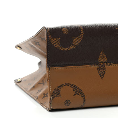 Louis Vuitton Reverse Monogram Giant Onthego MM 7 of 9