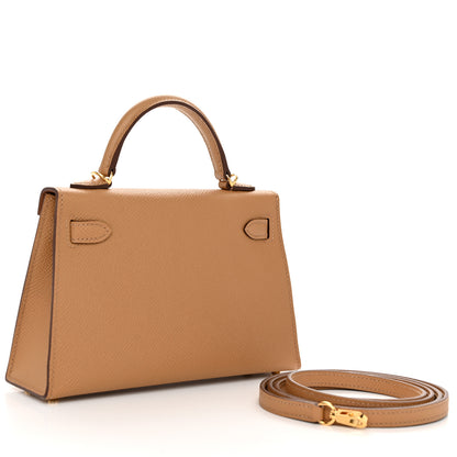 Hermes Epsom Horseshoe Mini Kelly Sellier 20 Chai 3 of 11