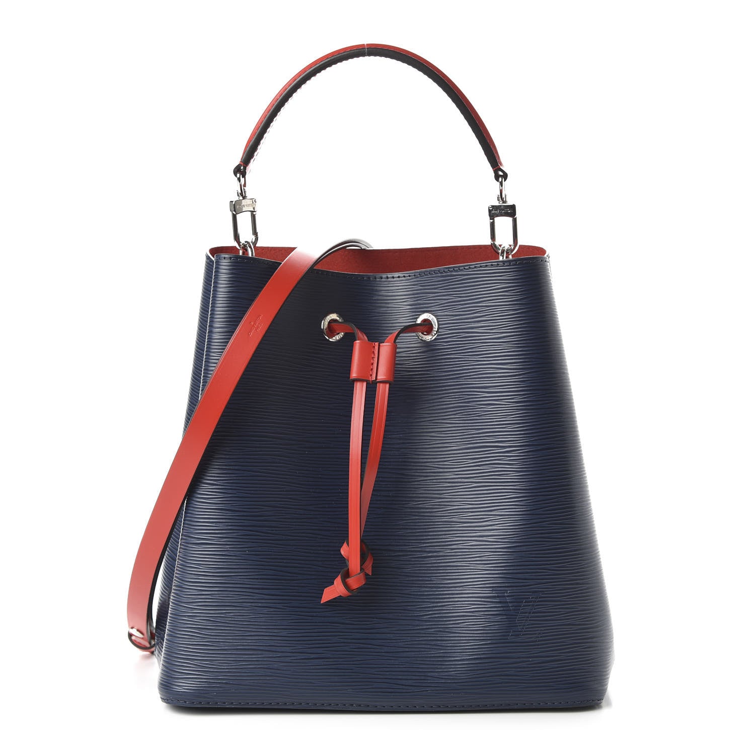 Louis Vuitton Epi Neonoe Indigo Coquelicot 1 of 10