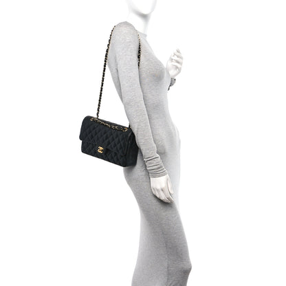 Chanel Caviar Quilted Medium Double Flap Black 2 of 11