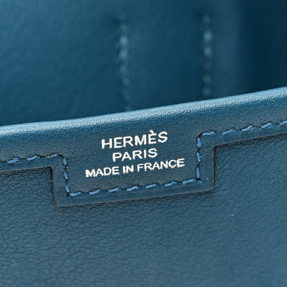 Hermes Swift Jige Elan 29 Clutch Bleu Agate 6 of 9