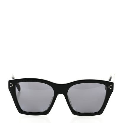 Celine Acetate Polarized Square Sunglasses CL40090F Black 2 of 7