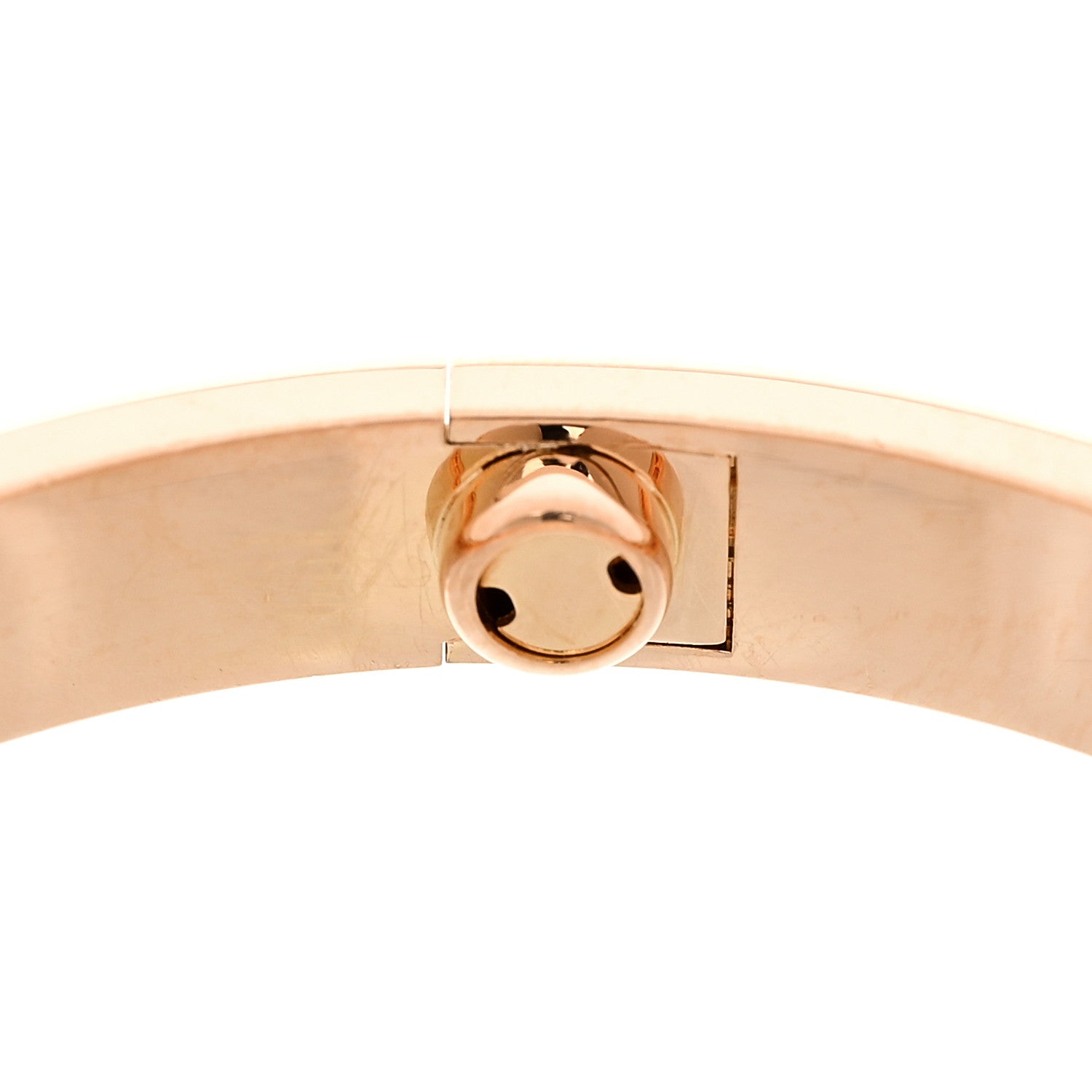 Cartier 18K Pink Gold Sapphire Garnet Amethyst LOVE Bracelet 16 7 of 7