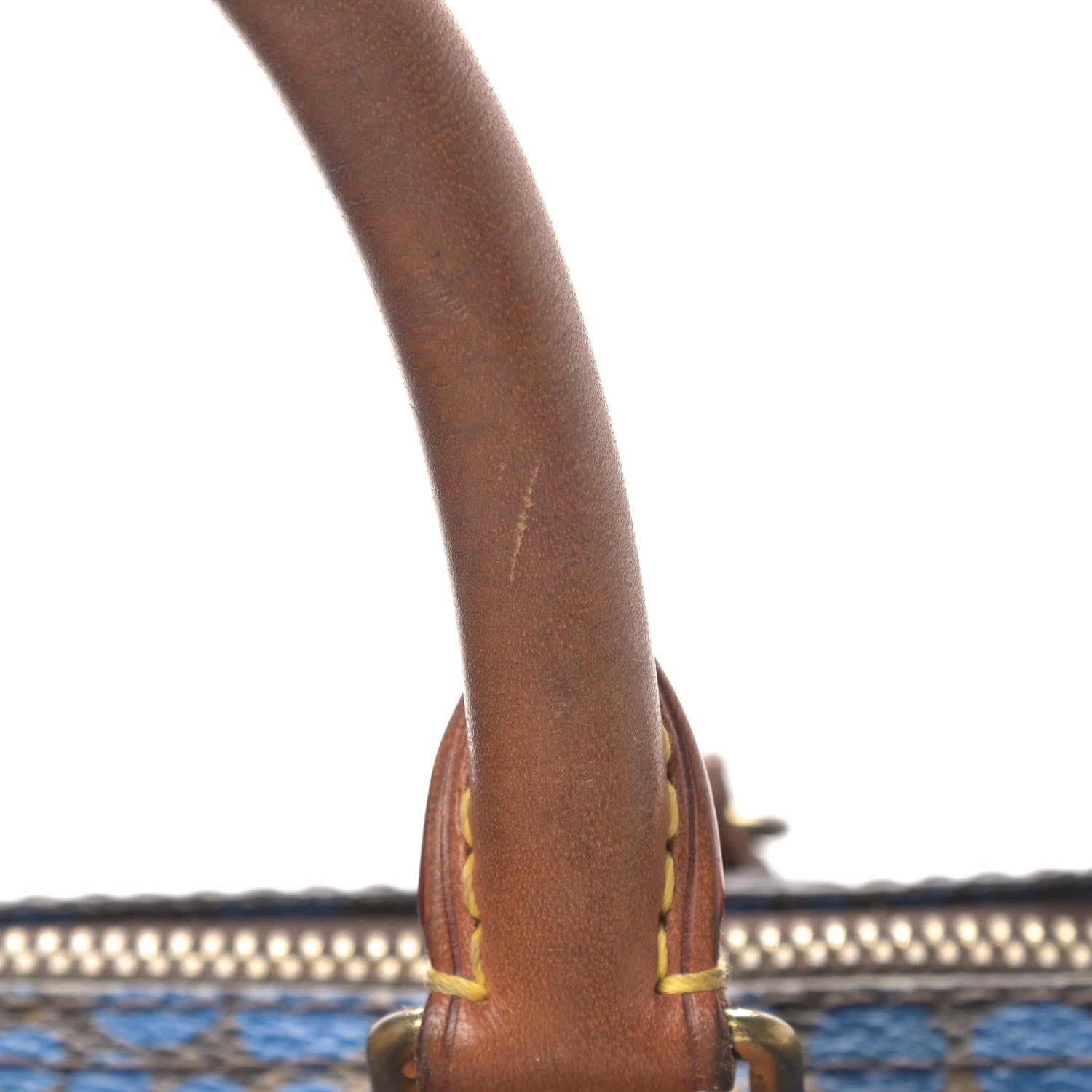 Louis Vuitton Monogram Kusama Town Speedy 30 Blue 14 of 17