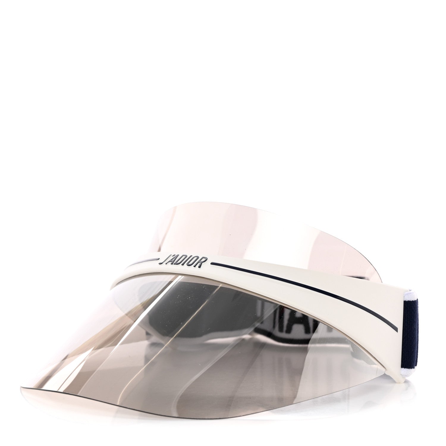 Christian Dior Mirrored DiorClub1 Sun Visor Grey 1 of 9